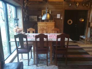 Istumisnurk majutusasutuses Stenlängan Lodge