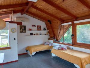 Postel nebo postele na pokoji v ubytování loft interno