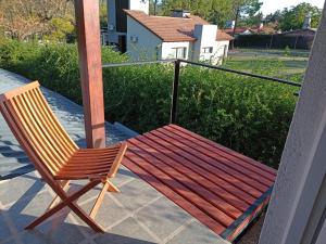 Balkón nebo terasa v ubytování loft interno