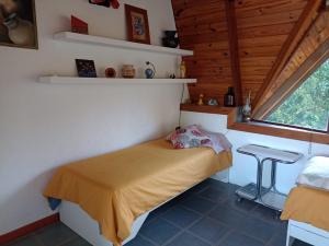 Postel nebo postele na pokoji v ubytování loft interno