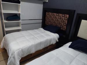Postel nebo postele na pokoji v ubytování Casa Camichines