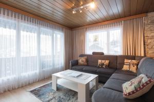 Posezení v ubytování Apartment Jungfrau Lodge