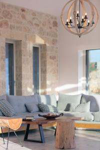 Posezení v ubytování Rethymnian Gem Luxury Villa