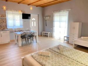 Kuchyň nebo kuchyňský kout v ubytování Julia Apartman + 15 fotografií