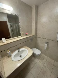 Koupelna v ubytování Penzion Adler