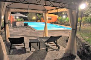 Bazén v ubytování Agriturismo Pereti nebo v jeho okolí