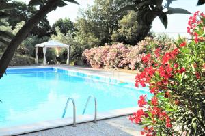 Bazén v ubytování Agriturismo Pereti nebo v jeho okolí