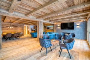 Posezení v ubytování Appartement Hofmann