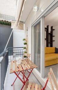 A seating area at Iosifina Cosy Apartment