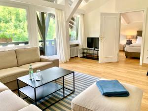 Posezení v ubytování Seehaus Riessersee