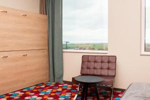 Posezení v ubytování Motel L Lund