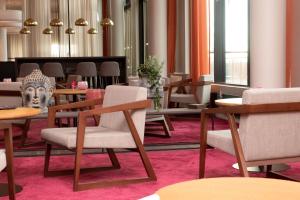 Posezení v ubytování Motel L Lund