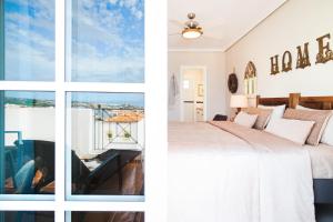 Posteľ alebo postele v izbe v ubytovaní Ocean View 3Bdr Balcon Atlantico