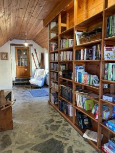 Knihovna v prázdninového domu