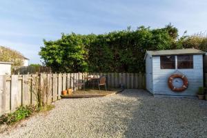 Zahrada ubytování Ebrel, Port Isaac Bay Holidays