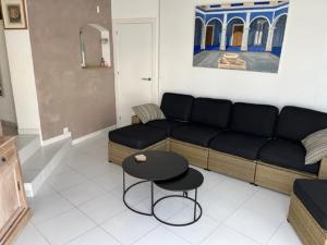 Posezení v ubytování 398-casa con piscina privada