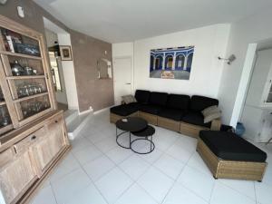 Posezení v ubytování 398-casa con piscina privada