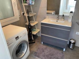 Koupelna v ubytování 398-casa con piscina privada
