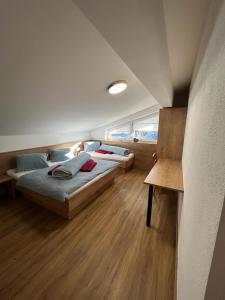 En eller flere senge i et værelse på Appartment Hoamatgfüh