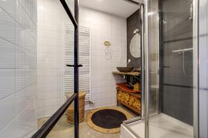 Koupelna v ubytování Knus appartement in sneek + 10 fotografií