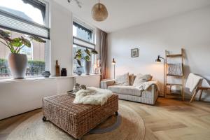 Posezení v ubytování Knus appartement in sneek