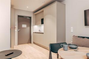 Area soggiorno di Unity Tampere - A Studio Hotel
