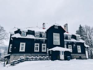 Château Josefův Důl v zimě