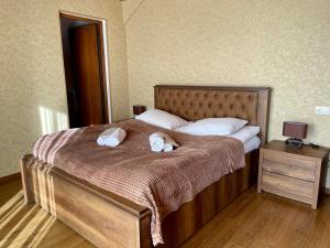 Letto o letti in una camera di Gudauri Hillsite