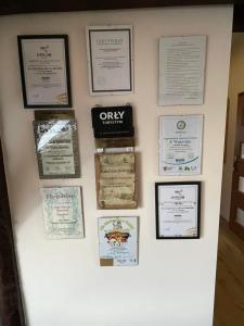 Certifikát, ocenenie alebo iný dokument vystavený v ubytovaní Gospodarstwo Agroturystyczne u Wojciecha
