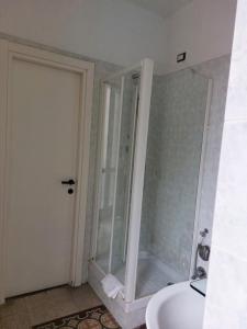 Koupelna v ubytování Nautilus Hotel