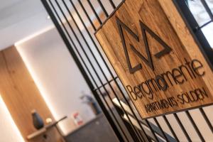 Certifikát, ocenenie alebo iný dokument vystavený v ubytovaní Bergmomente Apartments