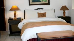 Cama o camas de una habitación en Hotel Camino Maya