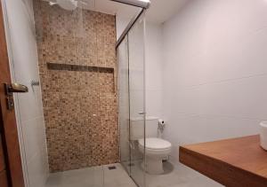A bathroom at Pacha - Bangalôs em Pipa
