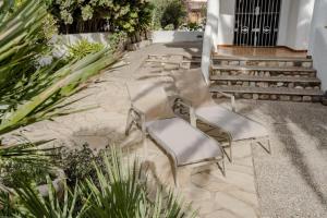 A garden outside Casa Ancora by MarCalma