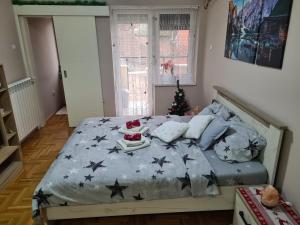Cama o camas de una habitación en D&N apartman studio