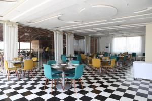 Χώρος καθιστικού στο Lagoon Beach Hotel,Keta,Ghana