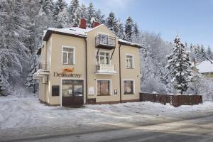 Apartamenty Parkowa v zime