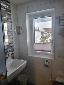Koupelna v ubytování Haus Ortsblick