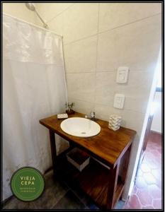 Ванная комната в Vieja Cepa Departamento