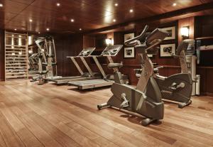 Fitness centrum a/nebo fitness zařízení v ubytování Plaza Tour Eiffel