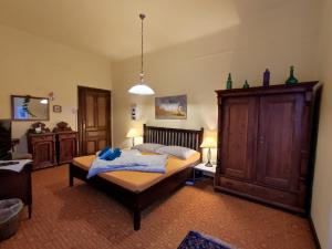 Postel nebo postele na pokoji v ubytování Villa Petterhof