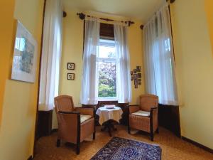 Posezení v ubytování Villa Petterhof