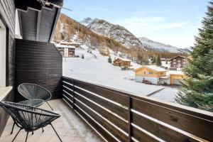 Nespecifikovaný výhled na hory nebo výhled na hory při pohledu z apartmánu