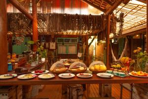 Comida in lodge ou em algum lugar perto
