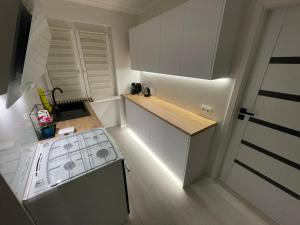 Kuchyňa alebo kuchynka v ubytovaní Apartament Nadbrzezna