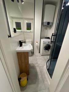 Kúpeľňa v ubytovaní Apartament Nadbrzezna