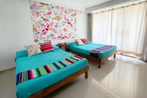 Posezení v ubytování Renovated Studio in Cancun Beach at the Hotel Zone
