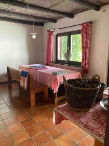A seating area at La casa di nonno carlo