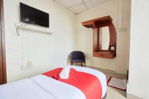 Jerteh Hotel, Terengganu客房内的一张或多张床位