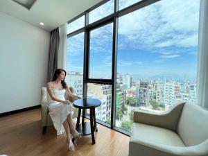 Setusvæði á Golden Line Hotel Danang